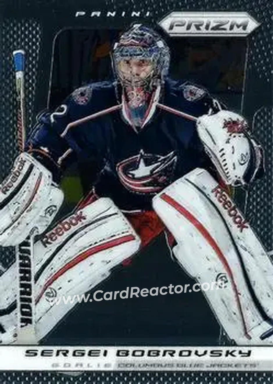 2013-14 Panini Prizm #22 - Sergei Bobrovsky - Columbus Blue Jackets - Front