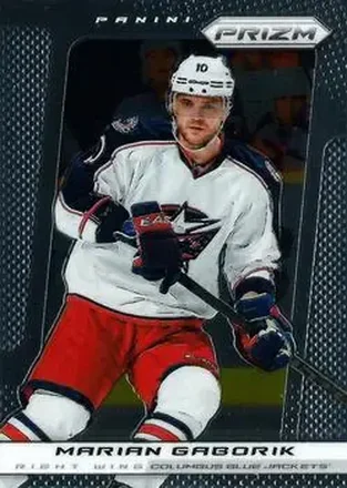 2013-14 Panini Prizm #23 - Marian Gaborik - Columbus Blue Jackets