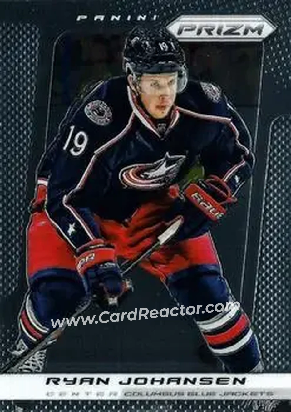 2013-14 Panini Prizm #25 - Ryan Johansen - Columbus Blue Jackets - Front
