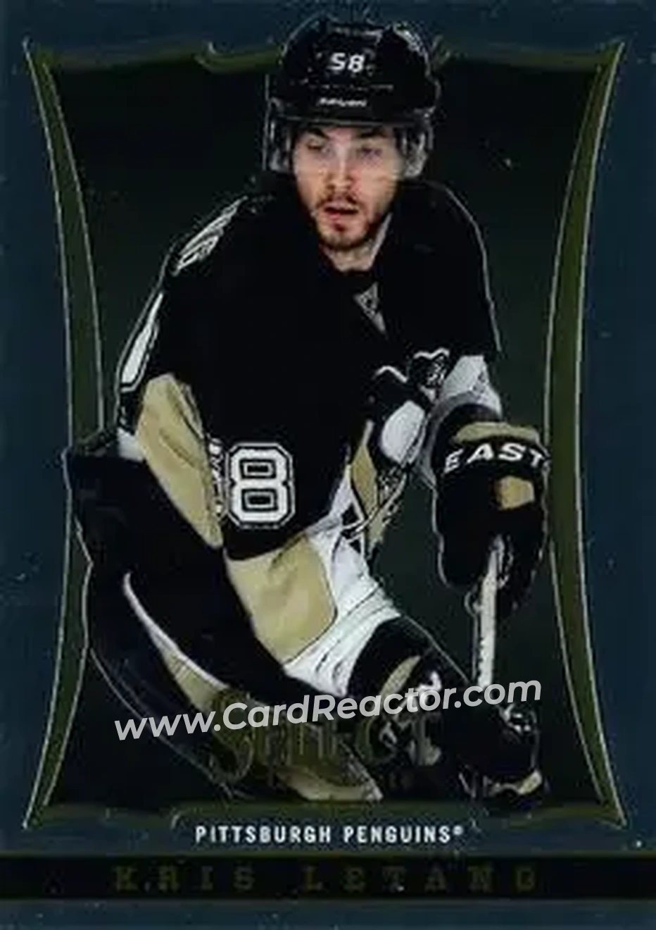 2013-14 Panini Select #8 - Kris Letang - Pittsburgh Penguins - Front 2013-14 Panini Select #8 - Kris Letang - Pittsburgh Penguins - Front