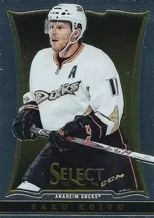 2013-14 Panini Select #13 Saku Koivu