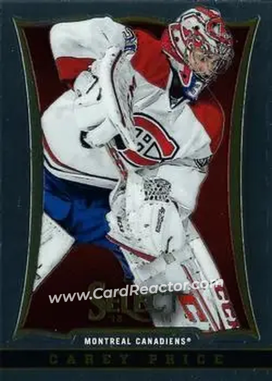 2013-14 Panini Select #17 - Carey Price - Montreal Canadiens - Front