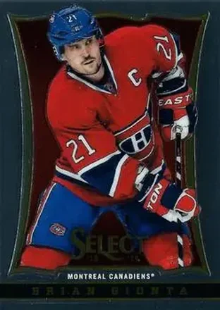 2013-14 Panini Select #19 Brian Gionta