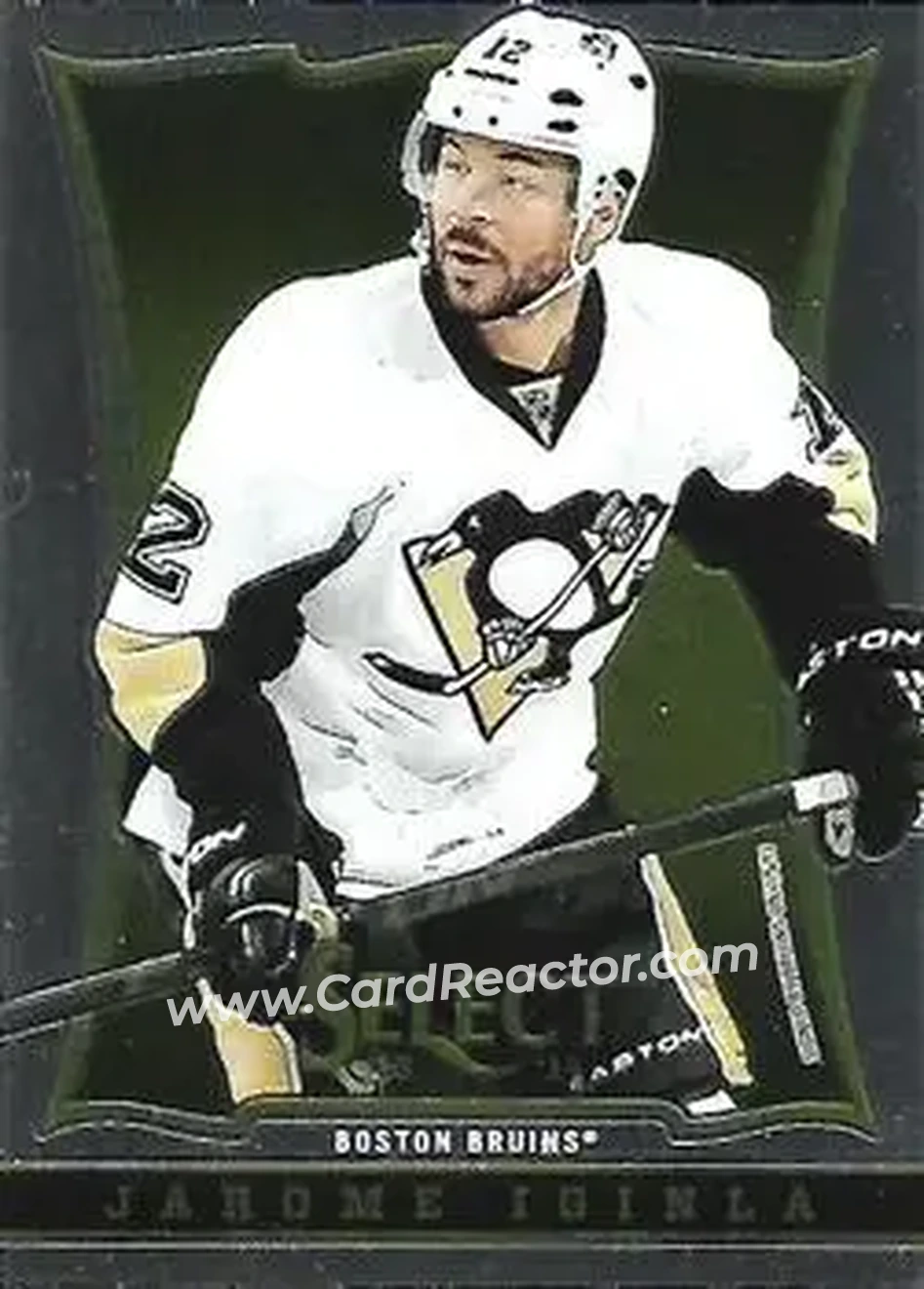 2013-14 Panini Select #22 - Jarome Iginla - Boston Bruins - Front