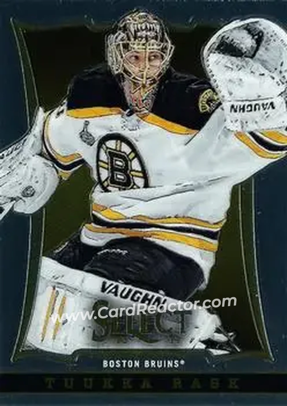 2013-14 Panini Select #25 - Tuukka Rask - Boston Bruins - Front