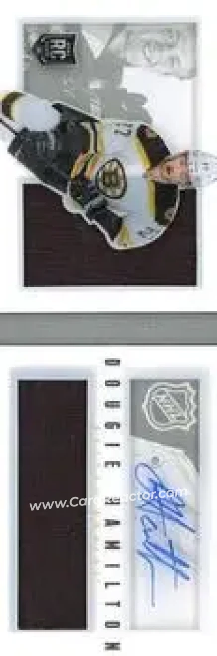 2013-14 Panini Playbook #133 - Dougie Hamilton - Boston Bruins - Front 2013-14 Panini Playbook #133 - Dougie Hamilton - Boston Bruins - Front