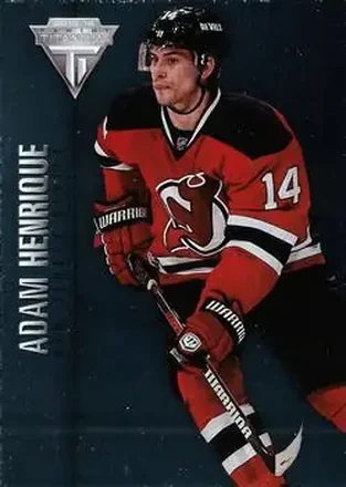 2013-14 Panini Titanium #1 - Adam Henrique - New Jersey Devils