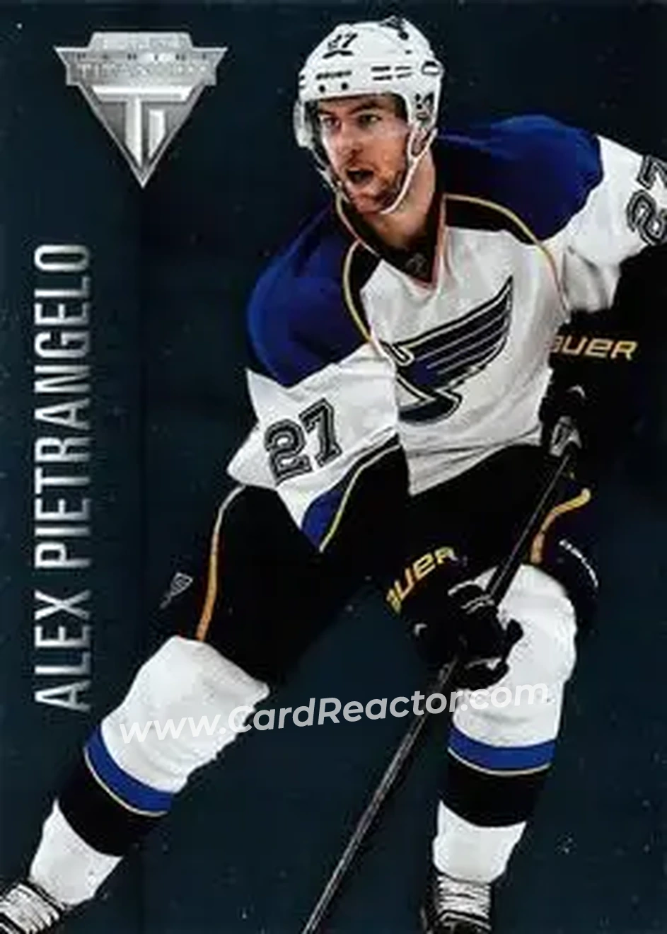 2013-14 Panini Titanium #3 - Alex Pietrangelo - St. Louis Blues - Front