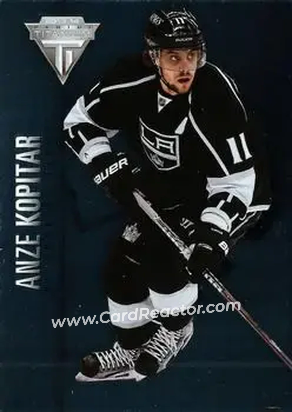 2013-14 Panini Titanium #5 - Anze Kopitar - Los Angeles Kings - Front
