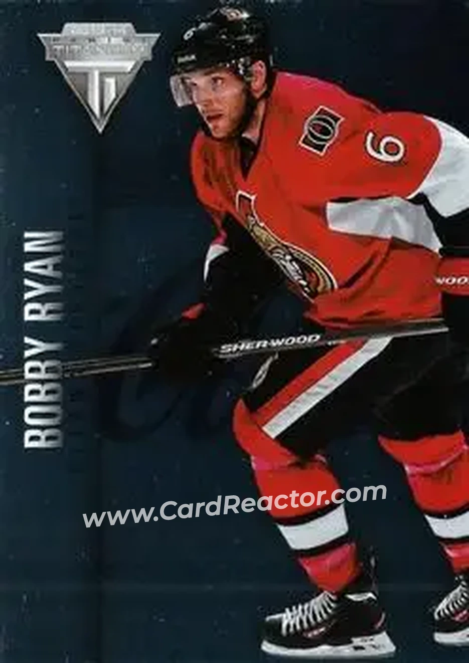 2013-14 Panini Titanium #7 - Bobby Ryan - Ottawa Senators - Front
