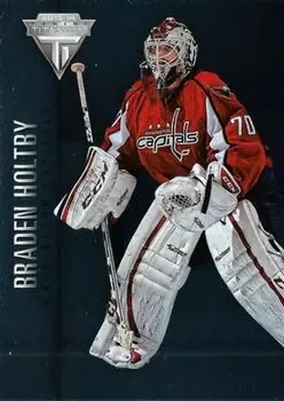 2013-14 Panini Titanium #8 - Braden Holtby - Washington Capitals