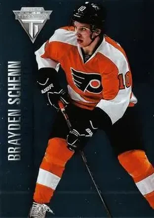 2013-14 Panini Titanium #9 - Brayden Schenn - Philadelphia Flyers