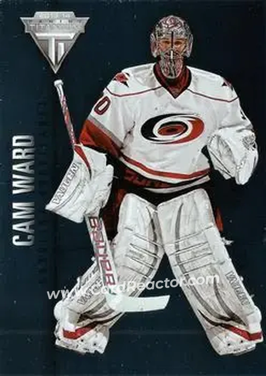 2013-14 Panini Titanium #12 - Cam Ward - Carolina Hurricanes - Front
