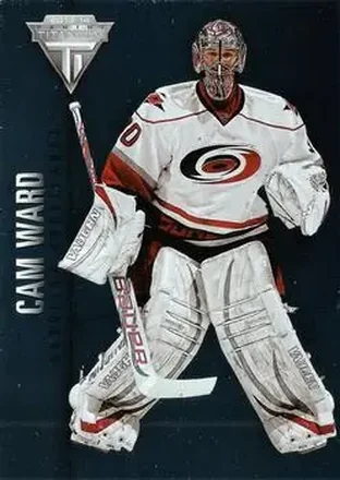 2013-14 Panini Titanium #12 - Cam Ward - Carolina Hurricanes