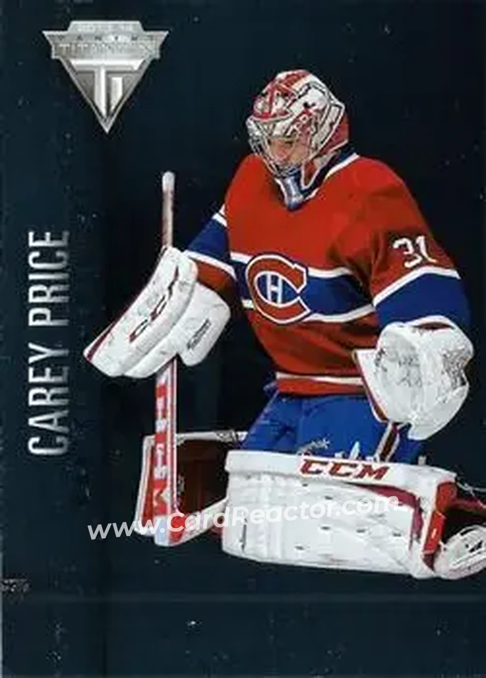 2013-14 Panini Titanium #13 - Carey Price - Montreal Canadiens - Front