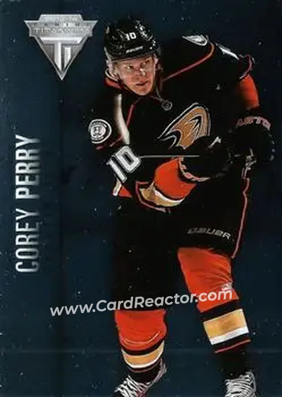 2013-14 Panini Titanium #18 - Corey Perry - Anaheim Ducks - Front