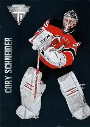 2013-14 Panini Titanium #19 - Cory Schneider - New Jersey Devils
