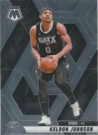 2024-25 Panini Mosaic #9 Keldon Johnson