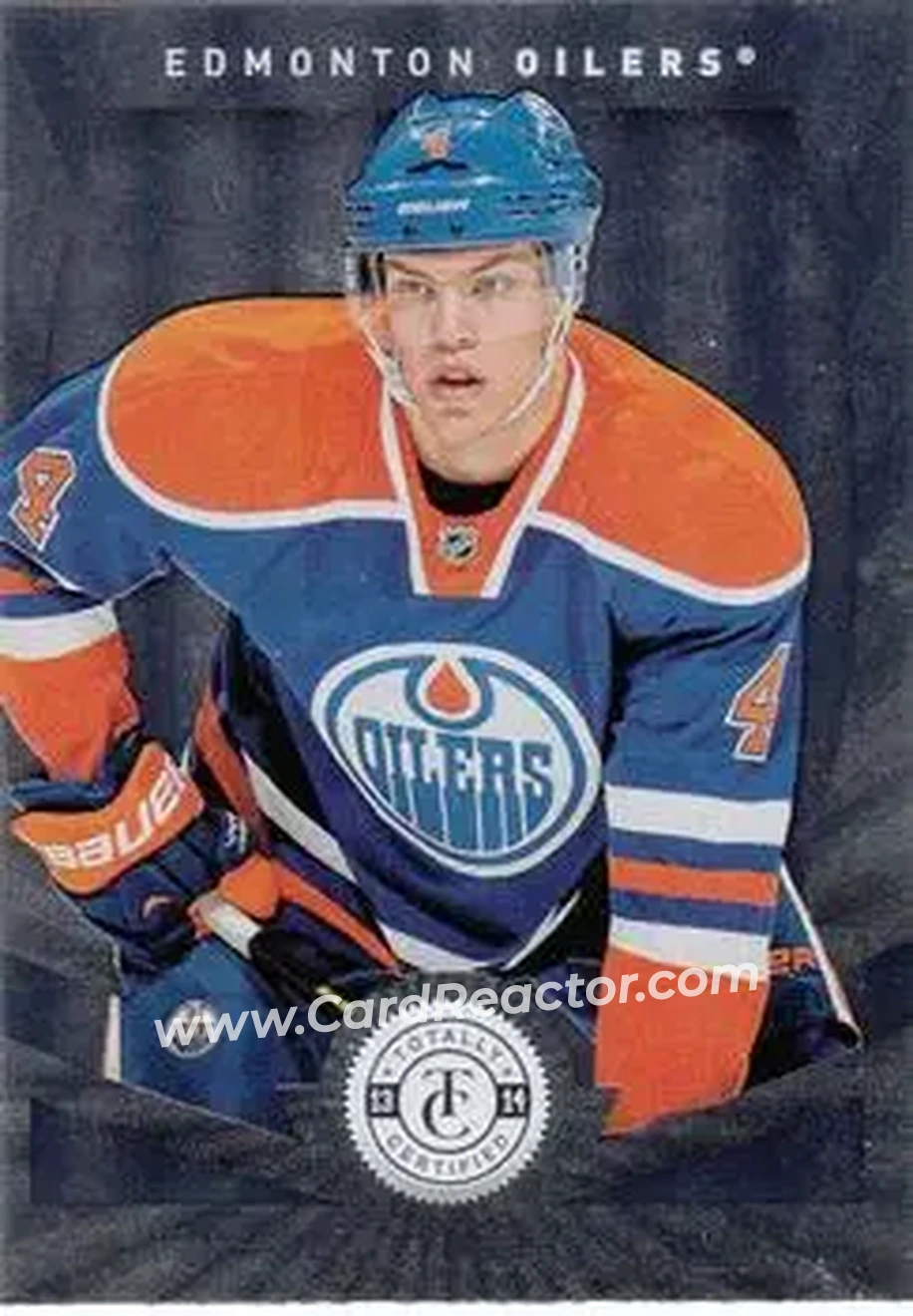 2013-14 Panini Totally Certified #1 - Taylor Hall - Edmonton Oilers - Front