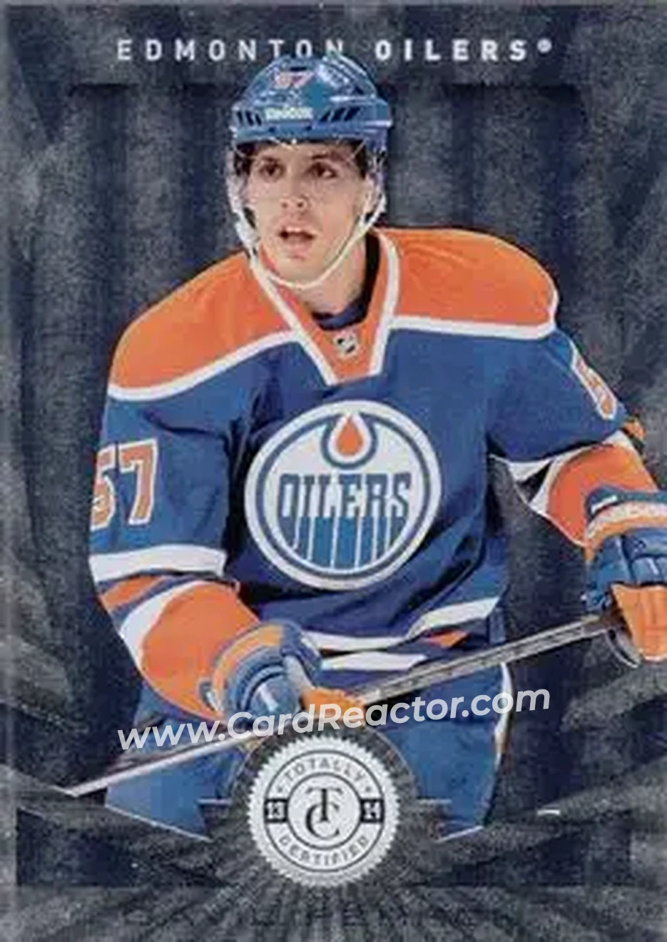 2013-14 Panini Totally Certified #3 - David Perron - Edmonton Oilers - Front