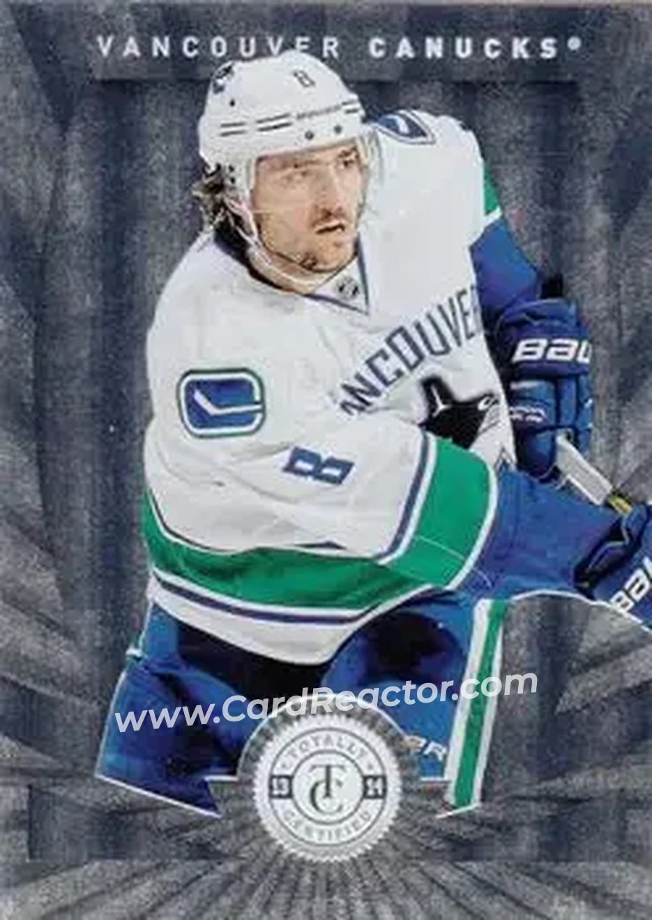 2013-14 Panini Totally Certified #10 - Chris Tanev - Vancouver Canucks - Front