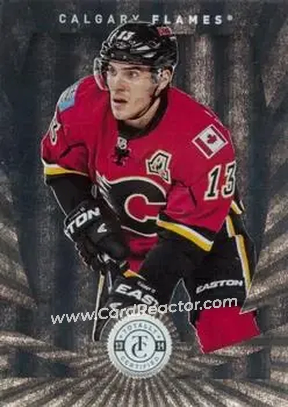 2013-14 Panini Totally Certified #13 - Michael Cammalleri - Calgary Flames - Front