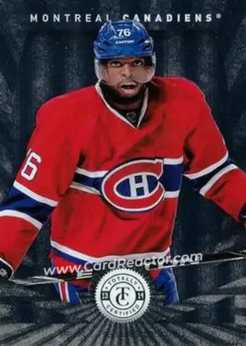 2013-14 Panini Totally Certified #16 - P.K. Subban - Montreal Canadiens - Front