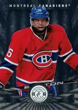 2013-14 Panini Totally Certified #16 P.K. Subban