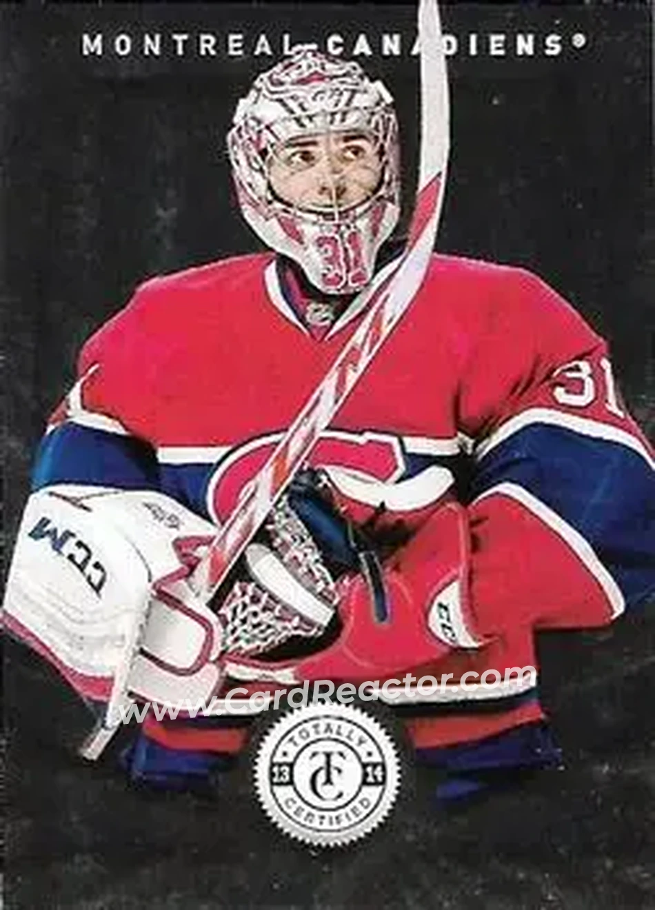2013-14 Panini Totally Certified #18 - Carey Price - Montreal Canadiens - Front