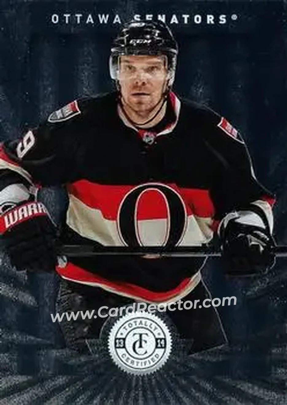 2013-14 Panini Totally Certified #27 - Milan Michalek - Ottawa Senators - Front