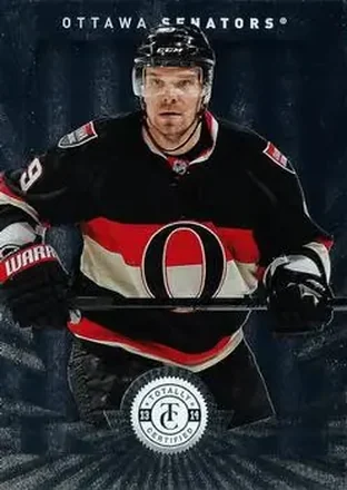 2013-14 Panini Totally Certified #27 - Milan Michalek - Ottawa Senators