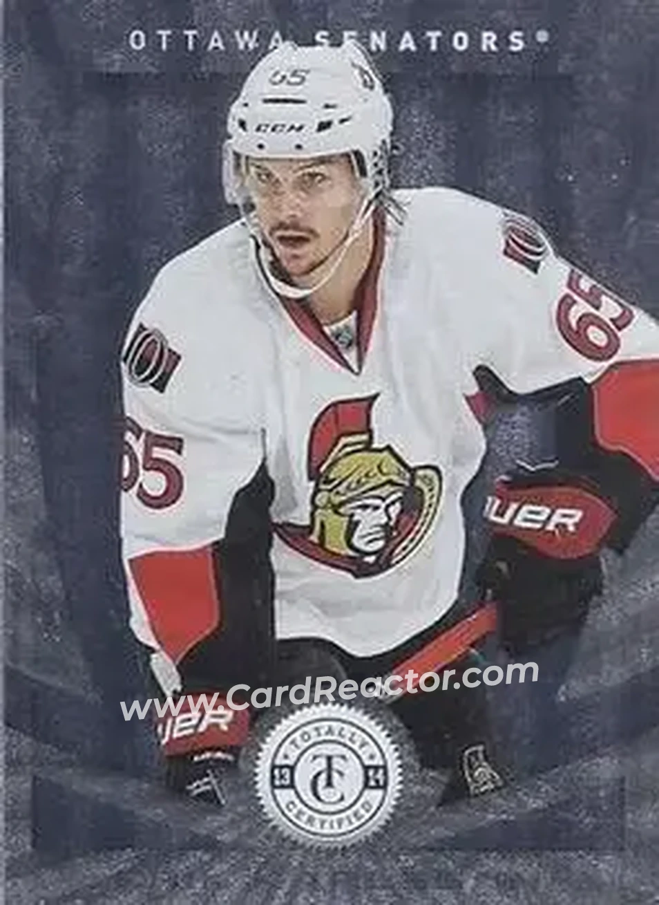 2013-14 Panini Totally Certified #28 - Erik Karlsson - Ottawa Senators - Front