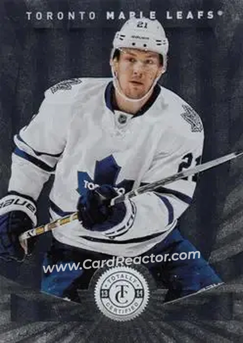 2013-14 Panini Totally Certified #34 - James van Riemsdyk - Toronto Maple Leafs - Front