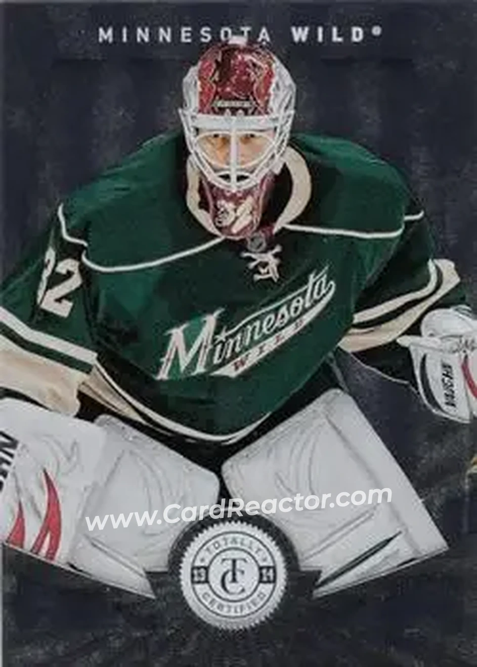 2013-14 Panini Totally Certified #36 - Niklas Backstrom - Minnesota Wild - Back