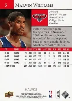 Back of Marvin Williams