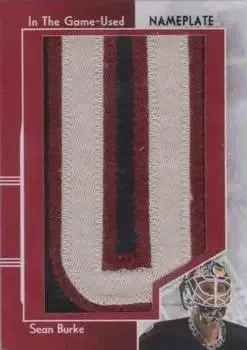 2013-14 In The Game Used feature card