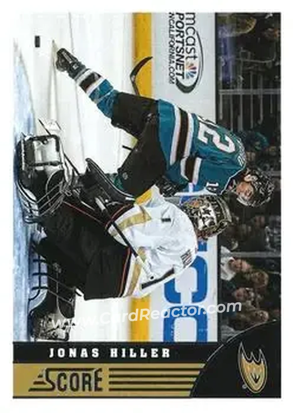 2013-14 Score #2 - Jonas Hiller - Anaheim Ducks - Front