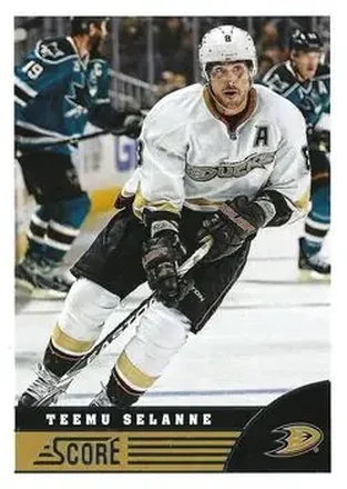 2013-14 Score #5 - Teemu Selanne - Anaheim Ducks