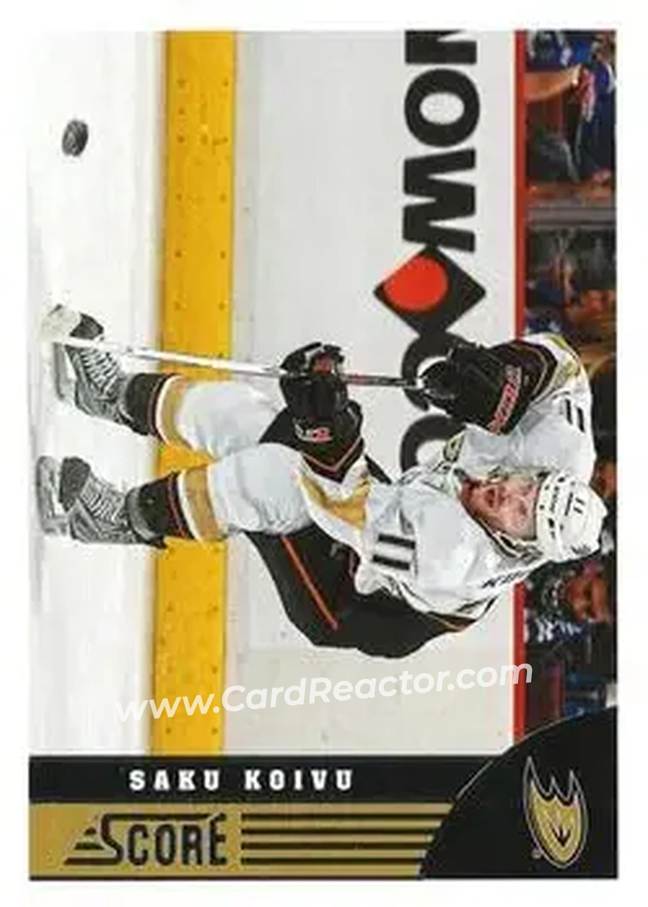 2013-14 Score #9 - Saku Koivu - Anaheim Ducks - Front