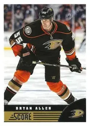 2013-14 Score #15 - Bryan Allen - Anaheim Ducks