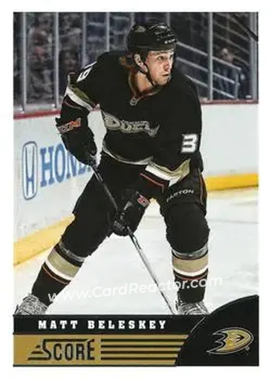 2013-14 Score #16 - Matt Beleskey - Anaheim Ducks - Front