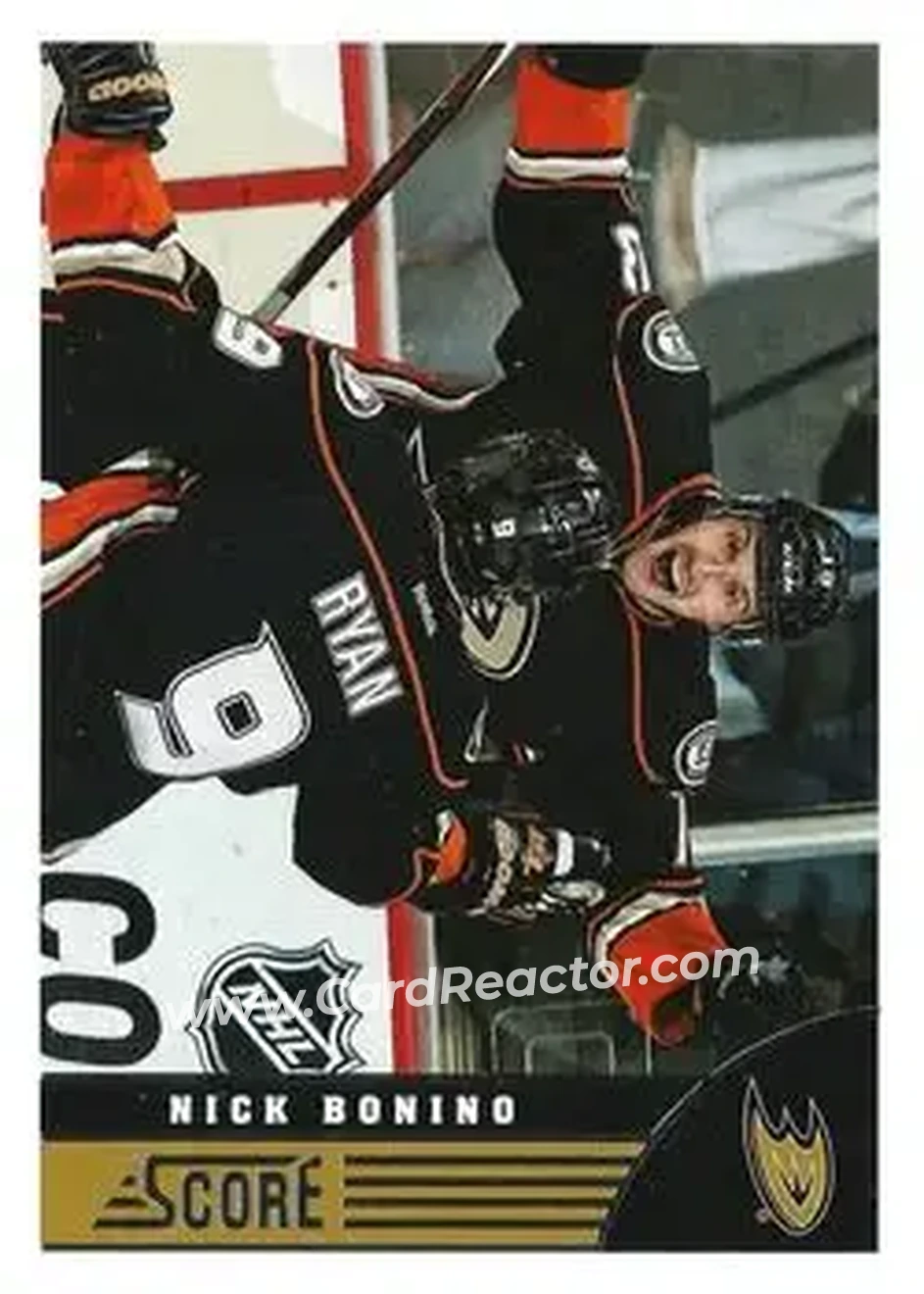 2013-14 Score #17 - Nick Bonino - Anaheim Ducks - Front