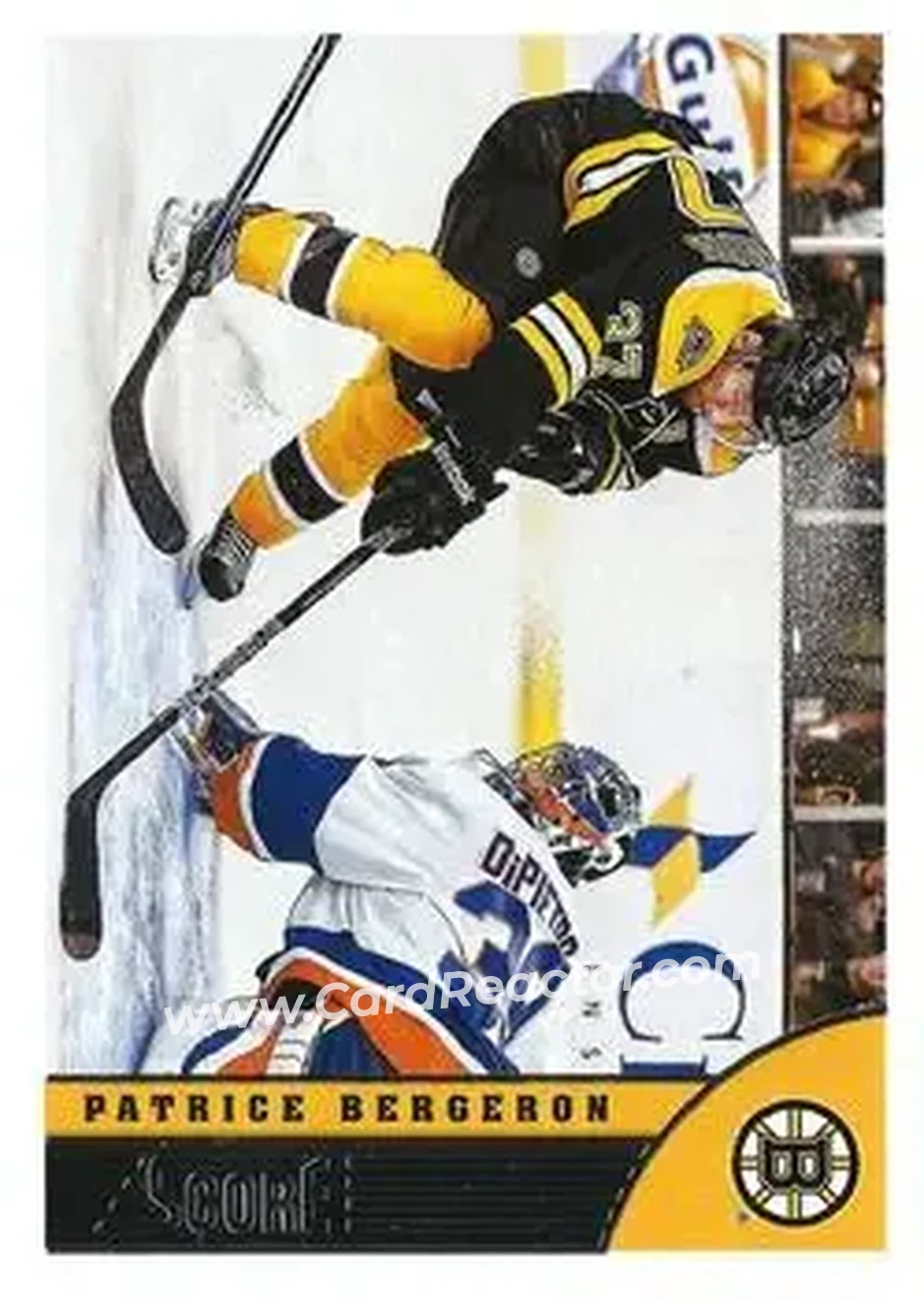 2013-14 Score #20 - Patrice Bergeron - Boston Bruins - Front