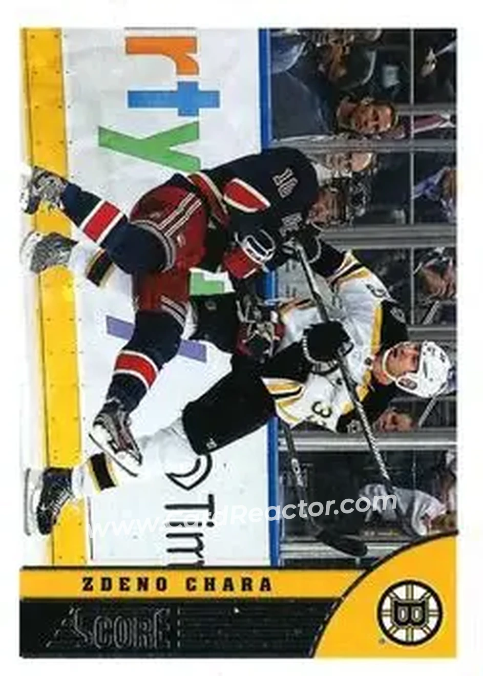 2013-14 Score #21 - Zdeno Chara - Boston Bruins - Front