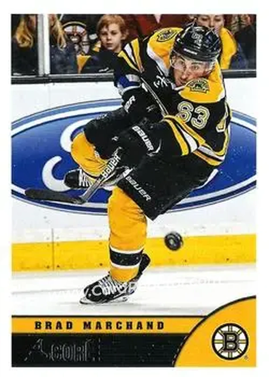2013-14 Score #23 - Brad Marchand - Boston Bruins - Front