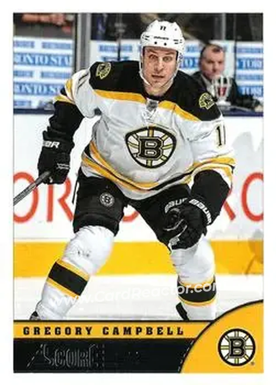 2013-14 Score #29 - Gregory Campbell - Boston Bruins - Front