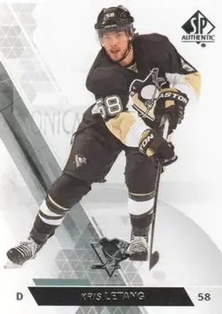 2013-14 SP Authentic #3 - Kris Letang - Pittsburgh Penguins