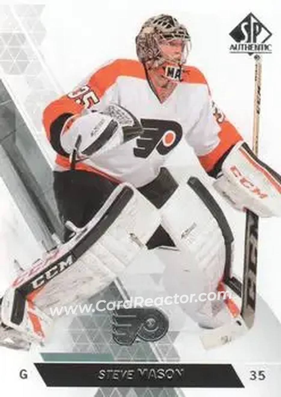 2013-14 SP Authentic #5 - Steve Mason - Philadelphia Flyers - Front