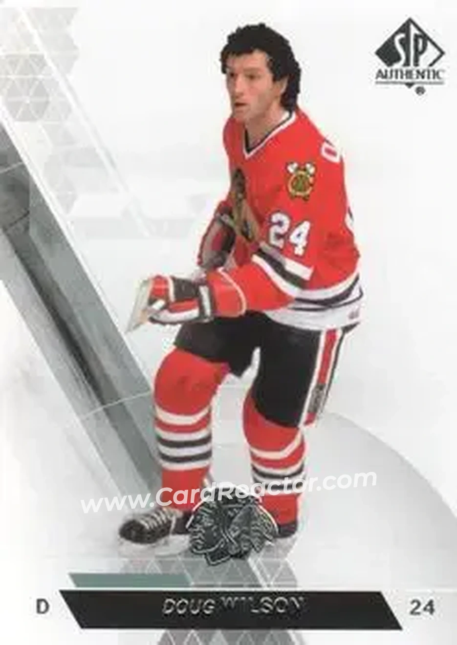 2013-14 SP Authentic #6 - Doug Wilson - Chicago Blackhawks - Front