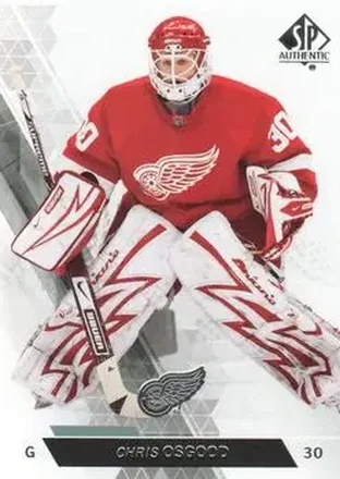 2013-14 SP Authentic #9 - Chris Osgood - Detroit Red Wings